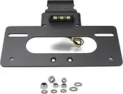 Motorcycle License Plate Holder LED Light Compatible with Dax 125 2022-2024 Rear Tail Tidy Motorcycle Fender Eliminator Kit(Without Reflector)