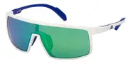 Adidas SP0057 21Q Men's Sunglasses White Size 131