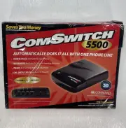 Command Communications ComSwitch 5500 Phone Fax Modem 3-Port Call Switch -NEW