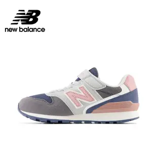 【New Balance】 NB 童鞋_中性_灰粉色_YV996ME3-W楦 大童