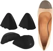 [WANGBINGFF] 2Pair Shoe Filler Inserts for Shoes,Shoe Filler Insole Toe Insole Forefoot Insole,Shoe Filler Insole Toe Insole Shoe Filler Toe Inserts,Shoes Toe Cushion Fillers Loose Shoes Foam Toe Filler Inserts