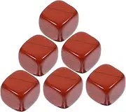 GANAZONO 6Pcs Reusable Crystal Ice Cubes for Whiskey Wine Elegant Cube Design Present for Women for Home Bars Restaurants