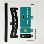LEGO STICKER SHEET #2 76935 NASCAR Next Gen Chevrolet Camaro ZL1 Decals Stickers