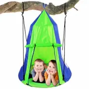 SereneLife SLSWNG350 Kids Hanging Chair Tent Swing Hammock Nest Pod