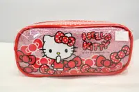 在飛比找樂天市場購物網優惠-HELLO KITTY 閃亮 長 筆袋 三麗鷗 鉛筆盒 筆袋