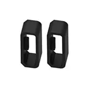 2Pcs Watch Strap Retainer Rings 22mm/26mm Loop Holder for Garmin Fenix 3/5X/5X Plus/6X/6/6 Pro/3 HR Black 22 mm