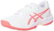 asics tennis shoes GEL-GAME 9 Radys 22.5 cm E 104(white/Sun Coral)