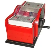 ESKONI Casino Hand Crank Manual Card Shuffler 1 or 2 Deck Casino Poker Blackj...