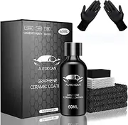 Autokcan Ceramic Coating, 10H Graphene Coating for Car Detailing, Advanced UV Technology Super High Gloss Anti-Scratch Hydrophbic Mirror Paint Sealant 7 Years Prorection