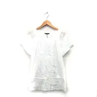 在飛比找蝦皮購物優惠-日本品牌 23區襯衫 上衣二十三 緞帶 蕾絲 短袖 日本直送
