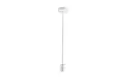 Parti Rod E27 Single Rod Suspension - White