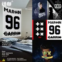 在飛比找蝦皮購物優惠-Martin Garrix小馬丁牆布掛布免打孔 電子DJ音樂