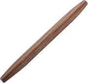 Muso Wood Decorative French Rolling Pins for Baking,Wooden Rolling Pin,Pastry Pizza Dough Roller (Walnut 15-3/4 Inch)