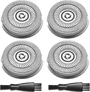 Pitbull Shaver Replacement Blade for Skull Shaver Replacement Heads Compatible with Pitbull Gold Replacement Blades Skull Shaver Replacement Blades, 4 Pack Skull Shaver Blades, Gifts for Bald Men