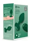 b-Vibe Vibrating Jewels Remote Control Plug M/L Anal Butt Plug