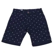 5526AB bermuda bimbo BOY SUN 68 blue/white pois garment dyed shorts kid