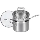 NEW Scanpan Impact Saucepan and Multi-Steamer Insert Set 2pce