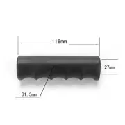 2 PCS Handle Cover Symmetrical Finger Prints Weatherproof High Quality