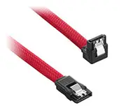 CableMod ModMesh Right Angle SATA 3 Cable 30cm Red
