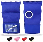 Starpro Padded Boxing Hand Wraps - Secure Velcro Closure & Knuckle Padding for Maximum Safety - Ideal for Boxing, Fitness, Training - Many Colors & Sizes