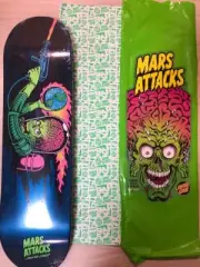 SANTA CRUZ Skateboard Deck Mars Attack Collaboration Deck Unused Item from Japan