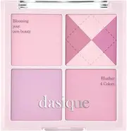DASIQUE Blending Mood Cheek 05 Violet Knit l Vegan, Cruelty-Free 4 Blendable Shades in Lightweight, Long-lasting, Smooth Powder