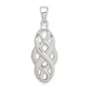 Sterling Silver Polished Celtic Pendant