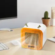 Mini Air Conditioner USB Portable Desktop Fan Space Cooler Humidifier 3 Speeds