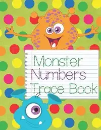 在飛比找博客來優惠-Monster Numbers Trace Book: Le