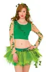 DC Comics POISON IVY CROP TOP ADULT Comic-Con