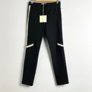TIBI Women’s Side Stripe Slit Hem Pants