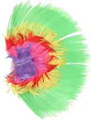 Fluffy Festival Wig Clown Wig Colorful Funny Festival Masquerade Fluffy Costume Wig Funny Wig For Women Fluffy Masquerade Wig