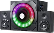 JSEIAJB Computer Audio Desktop Home Subwoofer Overweight Bass Speaker Laptop Multimedia