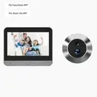 WiFi Apartment Door Eye Camera with 4 3 Color Display & Clear Image Resolution