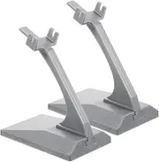 HAWILLOSCH 2Pcs Aircraft Model Display Stand for Home Office Lightweight Support Base for Airplane Models Decorative Rack for Collectible Displays