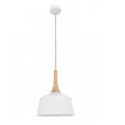 CLA LIGHTING Nordic Interior Dome Pendant Light - Matte White - 270mm