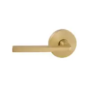 Gainsborough Avant Alba Satin Brass Passage Lever Set