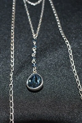 Touchstone Crystal by Swarovski Wrapped Up Necklace 1003N New in Box