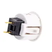 White Replacement Arcade 30mm Original OSBF-30 Japan Button For Sanwa Button A