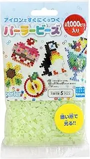 Perler Beads 1000 Count-Glow Green