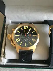 Orologio Monaco Racing Gold Watch - brand new