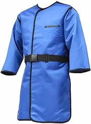 [KJIASDFE] X-Ray Shield Lead Apron,X-Rays Radiation Shield Long sleeved Lead Clothes,X-Ray Shield Apron for Adult,for Dentistry, Pet Clinics, Hospital Lead Xray Vest