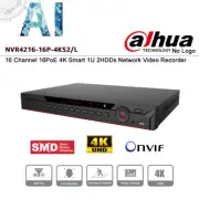 Dahua OEM NVR302A-16/16P-4KS2/L 16CH 16PoE Network Video Recorder IVS HDMI 4K