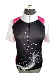 Cycling Coolmax Multicolor Women's Jersey Size M, PIT TO PIT 21 IN
