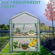 Greenhouse Cover Mini Greenhouse Warm Clear PVC Cover Grow Tent for Flower teaBI