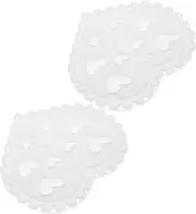 SAFIGLE Nail Art Stencils 3D Heart Flower Molds Silicone Nail Stamping Manicure Decorative Molds Crystal DIY Templates