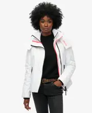 Hooded Mountain Windbreaker Jacket | Optic