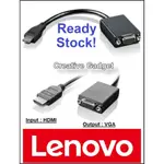 LENOVO 全新原裝聯想 HDMI 轉 VGA 適配器 LT8511 0B47069 SC10Q98213 THINK