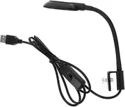 GANAZONO Fish Tank Led Light Clip USB Mini Aquarium Decorations Betta Fish Tank Accessory Energy-efficient Light for Freshwater Aquariums
