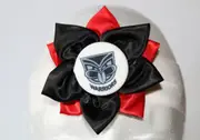 New Zealand Warriors NRL Infants Headband Baby Rosette Flower Head Band